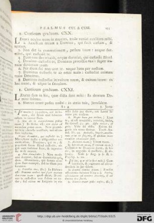 [Psalmus CXXI - Psalmus CXXX]