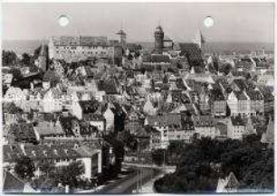 Nürnberg, Kaiserburg und Kirche St. Lorenz