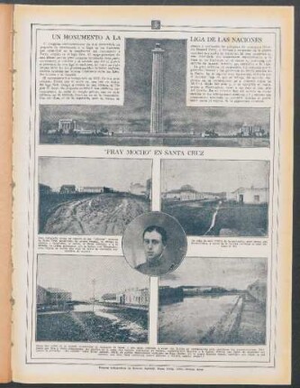 Un monumento a la Liga de las Naciones