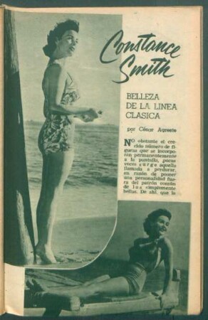 Constance Smith - belleza de la linea clásica