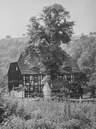 Dresden, Alte Pulvermühle auf der Coschützer Flur, nahe des Getreidesilos der heutigen Braun'schen Mühle