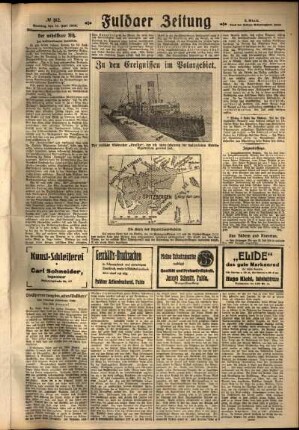 Dritte Ausgabe vom Sonntag, den 15. Juli 1928.