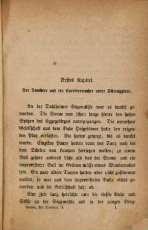 Der Domherr : histor. Roman, 2