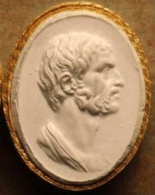 Lucius Annaeus Seneca (Daktyliothek, Das Alterthum nach Lippert und Visconti)