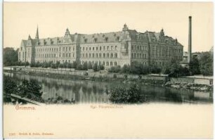 Grimma. Fürstenschule und Zwickauer Mulde