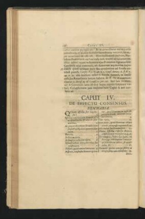Caput IV. De Effectu Consensus.
