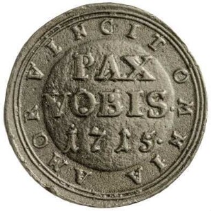 Medaille, 1715