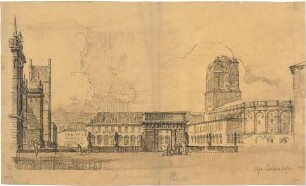 Fischer, Theodor; Köln; Werkbundausstellung, Wandelhalle - Perspektive