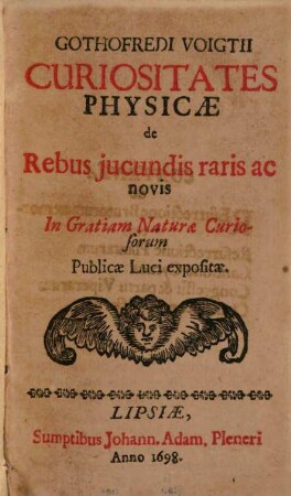 Curiositates physicae