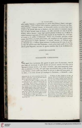 Continuazione del Nuddetto Corridore