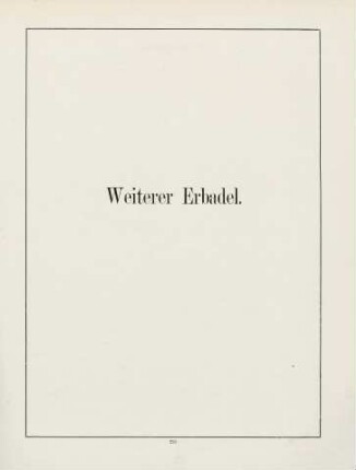 223-316, Weiterer Erbadel