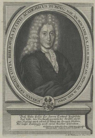 Bildnis des Iohann Georgius Cotta