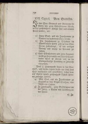 XVI. Capitel. Vom Stabeisen
