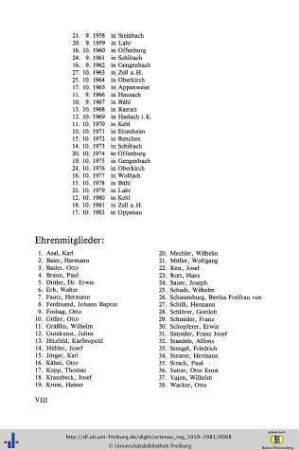 Ehrenmitglieder.