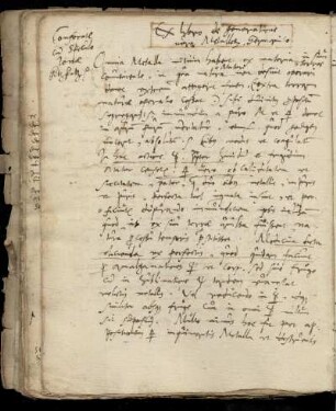 Liber de generatione vera metallorum Germanicus, lat.-dt., Auszug