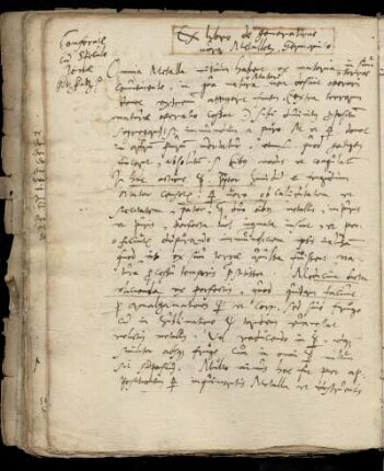 Liber de generatione vera metallorum Germanicus, lat.-dt., Auszug