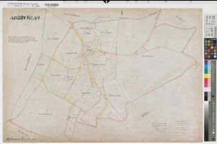 Herzhausen (Netphen), Separation Herzhausen, Urkarte II Flur 14
