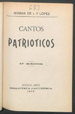 Cantos patrióticos