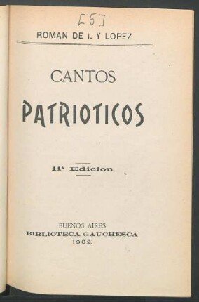 Cantos patrióticos