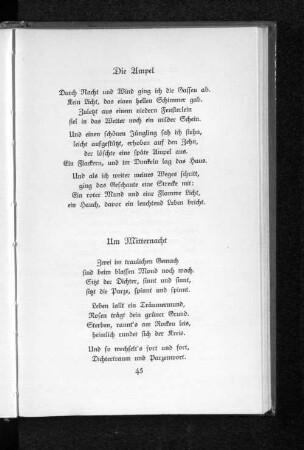 Um Mitternacht