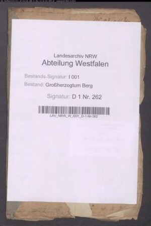 Verpachtung der Waldwiesen im Tiergarten zu Wolbeck