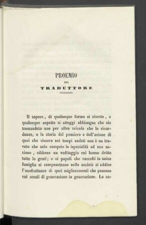 PROEMIO DEL TRADUTTORE