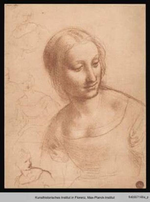 Studien für eine weibliche Figur (Anna Selbdritt)