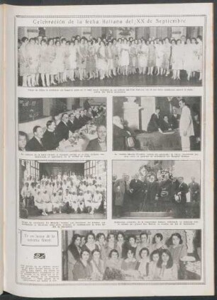 Celebración de la fecha italiana del XX de Septiembre