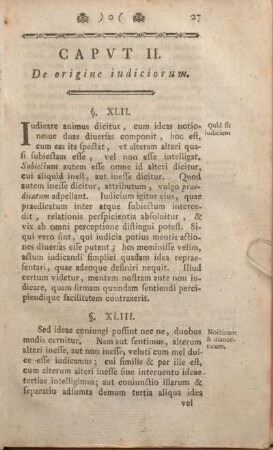 Capvt II. De origine iudiciorum.