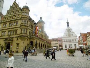 Rothenburg ob der Tauber: Markt
