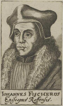 Bildnis des Iohannes Fischerus