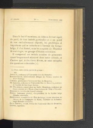 No 11, Novembre 1909