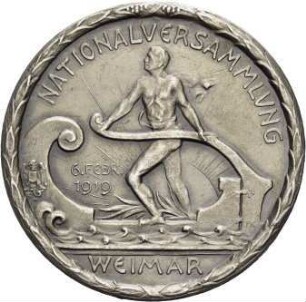 König, Fritz: Nationalversammlung Weimar