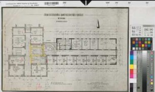 Soest, Königliches Amtsgericht und Gefängnis, 2. Obergeschoss, Grundriss