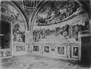 Malerische Ausstattung — Decke — Historische und mythologische Szenen