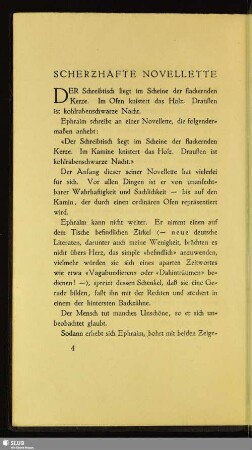 Scherzhafte Novellette