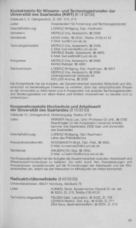 Kontaktstelle für Wissens- und Technologietransfer