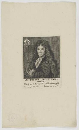 Bildnis des Anton Negelein