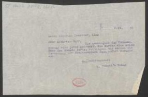 Brief an Heinrich Dessauer : 06.09.1915