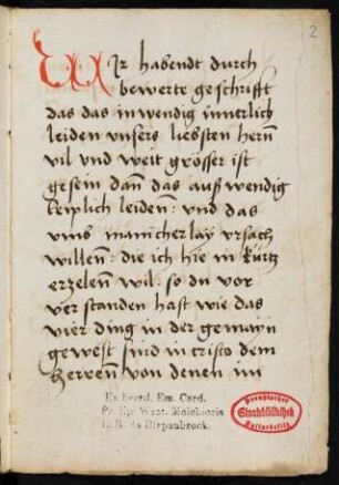 Acht innere Leiden Christi