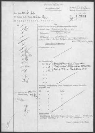 Untertürkheim: Visitationsberichte mit Pfarrberichten 1964