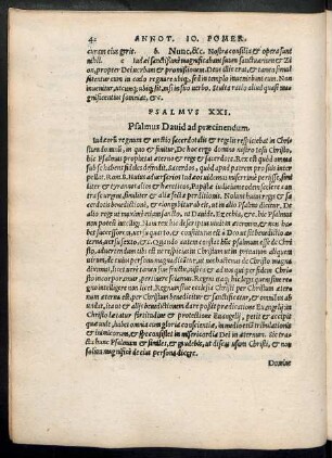 Psalmus XXI. - Psalmus XXX.