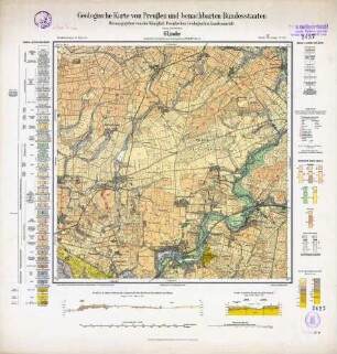 [2427] Glinde, Geologische Karte von Preußen und benachbarten Bundesstaaten