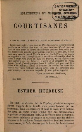 Scènes de la vie parisienne, 1