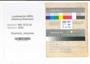 Entnazifizierung Johannes Roehricht , geb. 03.02.1898 (Vermessungsbeamter)