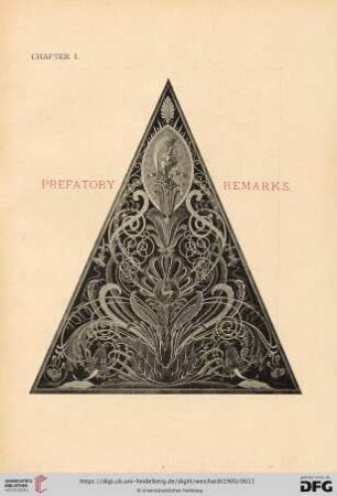 Chapter I. Prefatory Remarks