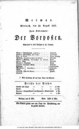 Der Vorposten