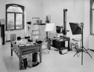 Aufnahmeraum, Foto-Werkstatt, Deutsche Fotothek, 1997