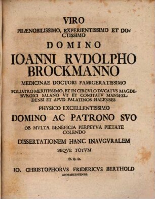 Dissertatio Inavgvralis Medica De Granorvm Kermes Et Coccionellæ Convenientia Viribvs Et Vsv