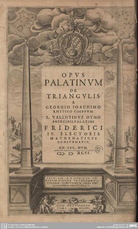 Opus Palatinum de triangulis